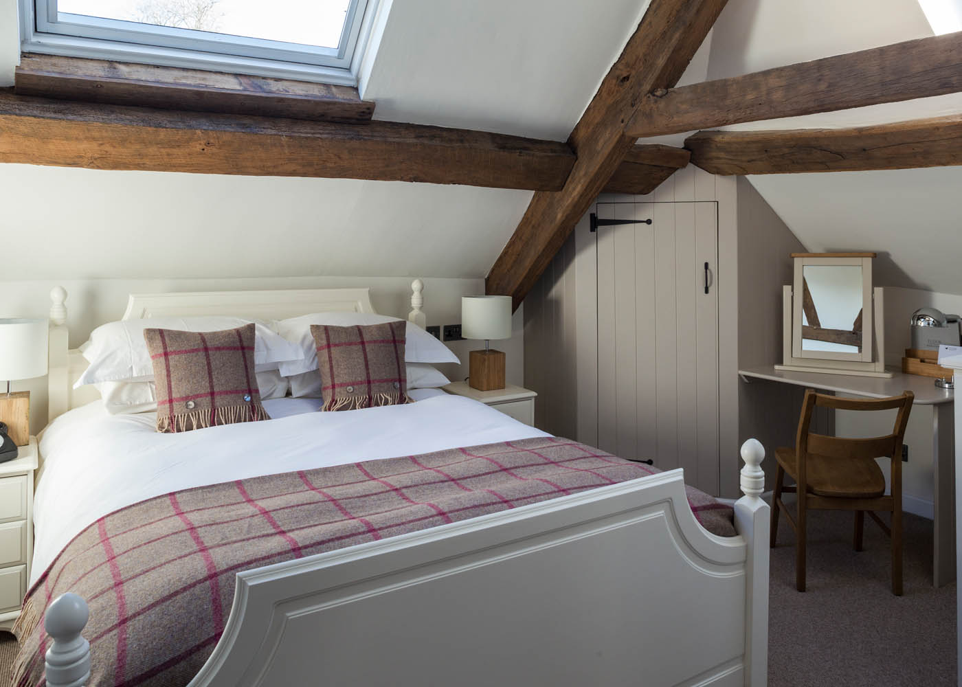 Bedroom, accommodation at Tudor Farmhouse Hotel, Forest of Dean, Clearwell