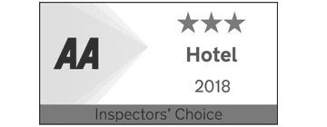 AA Hotel Inspectors Choice 2018