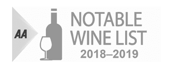 AA Notable Wine List 2018-2019