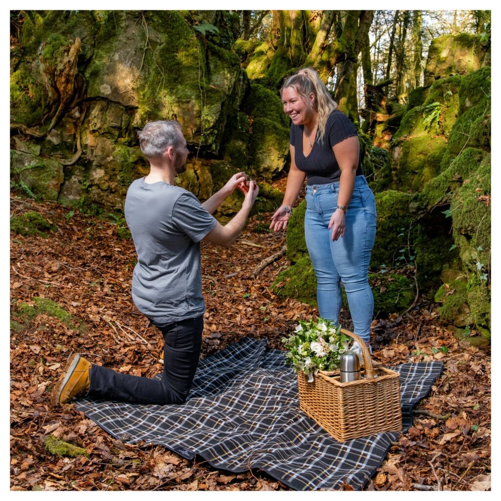 Proposal at Puzzlewood